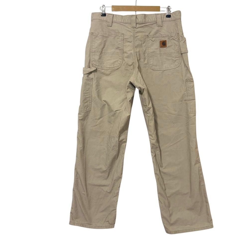Vintage Carhartt Mens 36 Stone Dungaree Fit Cargo Utility Jeans Workwear Outdoor